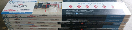 (6) Boxes Of Mohawk Rigid Vinyl Flooring (sp9)