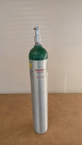 29" H Compressed Oxygen Tank