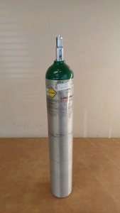 29" H Compressed Oxygen Tank