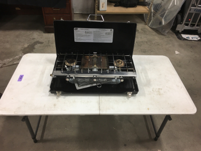 Camping Table With Camp Stove