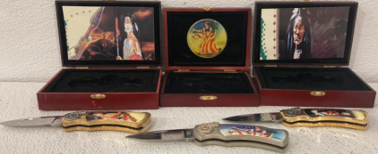(3) Native Knifes