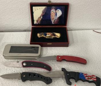 (1) Decoration knife-(4) multi purpose knifes