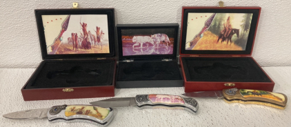 (3) Native Knifes