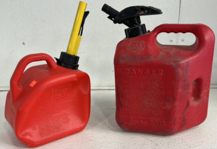 (2) Gas Cans