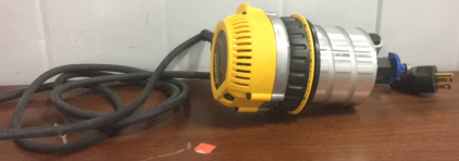 (1) DeWalt DW618 2 1/4 HP Electronic Router