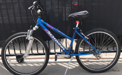 26&rdquo; Schwinn High Timber (Blue/Purple)