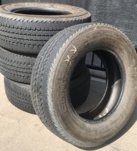 (4) Continental Contitrac Tires