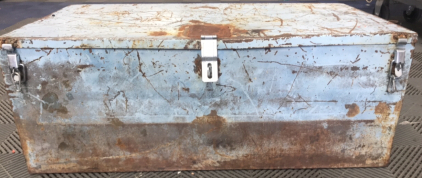 Metal Chest w/ Handles