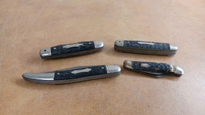 (4) Vintage Folding Knives