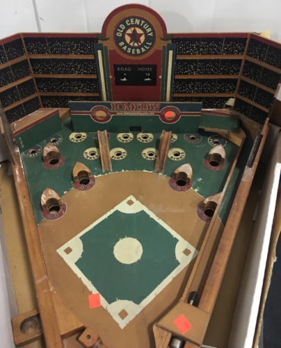 Old Century Baseball Pinball Machine.