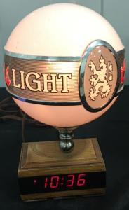 Coors light Clock And Light