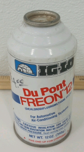 (1) Very Hard To Find IG-LO Dupont Freon 12 New 12oz Bottle