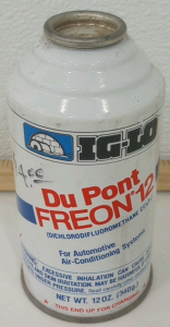 (1) Very Hard To Find IG-LO Dupont Freon 12 New 12oz Bottle