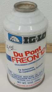 (1) Very Hard To Find IG-LO Dupont Freon 12 New 12oz Bottle