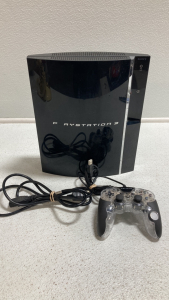 PlayStation 3 w/ Wired Controller and Power Cord - Backwards Compatible