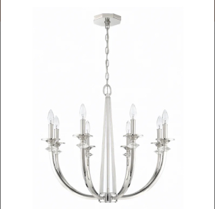 Park Harbor Carrs Hill 8 Light 26-3/4" Wide Chandelier