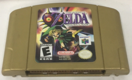 Rare Legend Of Zelda Majora’s Mask Nintendo 64 Game