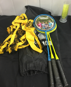 (4) Wilson Badminton Set And Pool Floatie