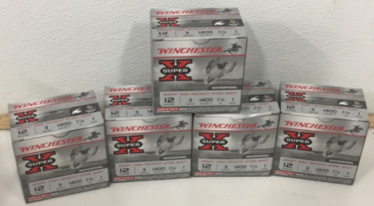 (125) Winchester Super X 12-Gauge 1-Shot Shotgun Shells