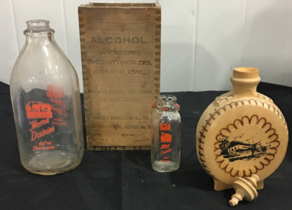 Home Dairies Antique Jars And Wooden Containers