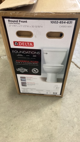 Delta Toilet - Opened Box