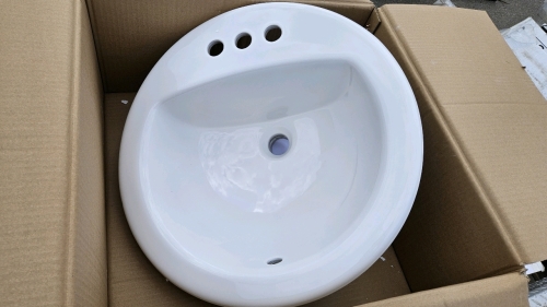 <MB> New Vanity Sink (19" Round)