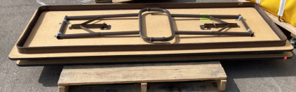 (2) Folding Tables