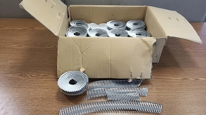 (12) Wire Coils of Nails for Nail Gun