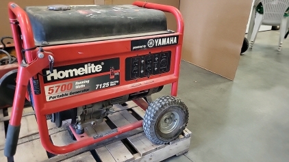 Homelite 5700 Running Watts Portable Generator