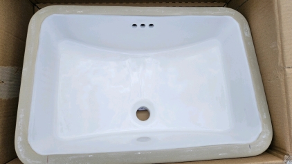 <MB> New Under Mount Vanity Sink (21.4x15)