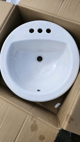 <MB> New Vanity Sink (19" Round)