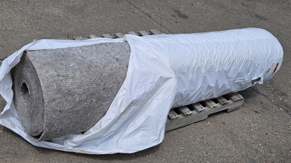 <MB> New 72" Roll Gray Fiber Pad