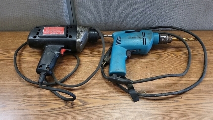 Working Makita Drill and Working Sears 3/8" Electric Drill