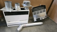 Williams Wall Heater w/ Cover & Exhaust Duct