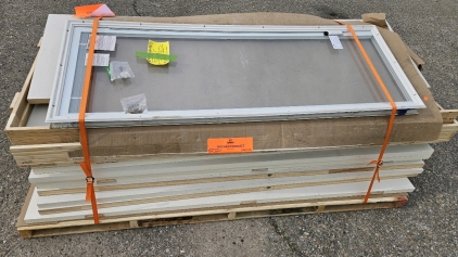 New Doors & Door Window Inserts w/ Blinds