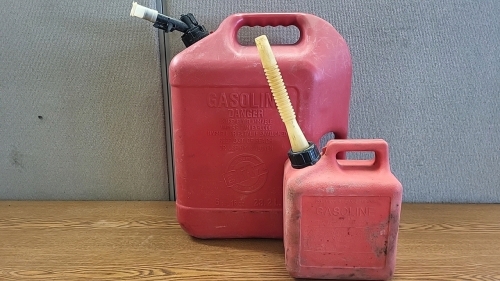 6 Gallon and 1 Gallon Gas Cans