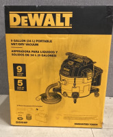 DeWalt 9 Gallon Wet/Dry Vacuum