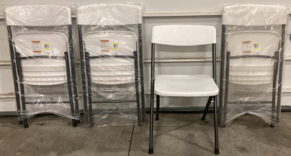 (4) Cosco Chair w/ Molded Seat and Back