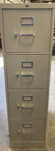 4-Drawer Metal File Cabinet