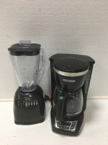 Black And Decker Coffee Maker, Ozterizer Blender