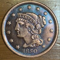 1850 Liberty Head 1 Cent