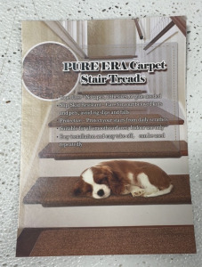 PURE ERA* Carpet Stair Treads, And More! [J]