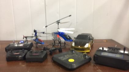 Toy Electric Helicopter/Car/Remotes