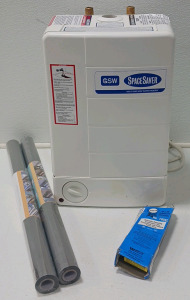 GSW Space Saver Multi-Use Mini Water Heater And Window Film