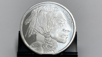 One Troy Ounce .999 Fine Silver Round— Verified Authentic