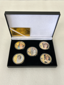 Princess Diana Collectible Coin Set Please Inspect