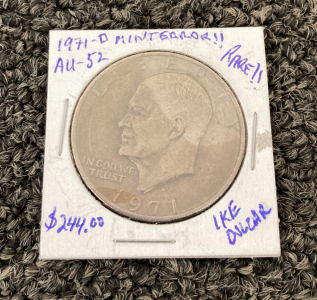 1971-D Mint Error Ike Dollar