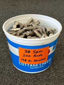 (300) Rnds Of .38 Spec. 158 Gr. Please Insepct