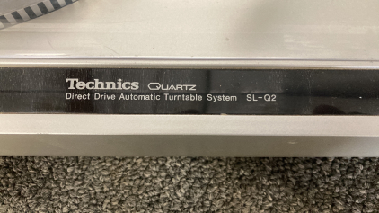 Technics Quartz Direct Drive Turntable Works No Speakers Please Inspect