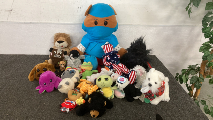 Large Assortment Of Stuffed Animals And TY Baby&rsquo;s Please Inspect